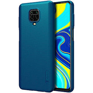 Чохол Nillkin Super Frosted Shield для Xiaomi Redmi Note 9 Pro / 9 Pro Max / 9S Peacock Blue