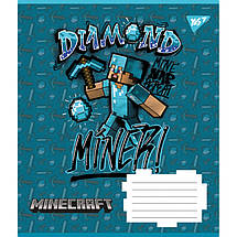 Зошит 12 аркушів лінійка "YES, 1 Вересня"/ Minecraft.Heroes, фото 4