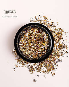 Фольга-пігмент для нігтів Trendy Nails Chameleon Foil №01
