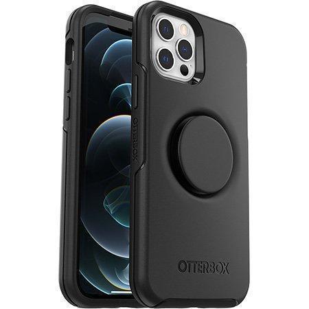 Чохол OtterBox + Pop Symmetry для iPhone 12 / 12 Pro Black (77-65436)