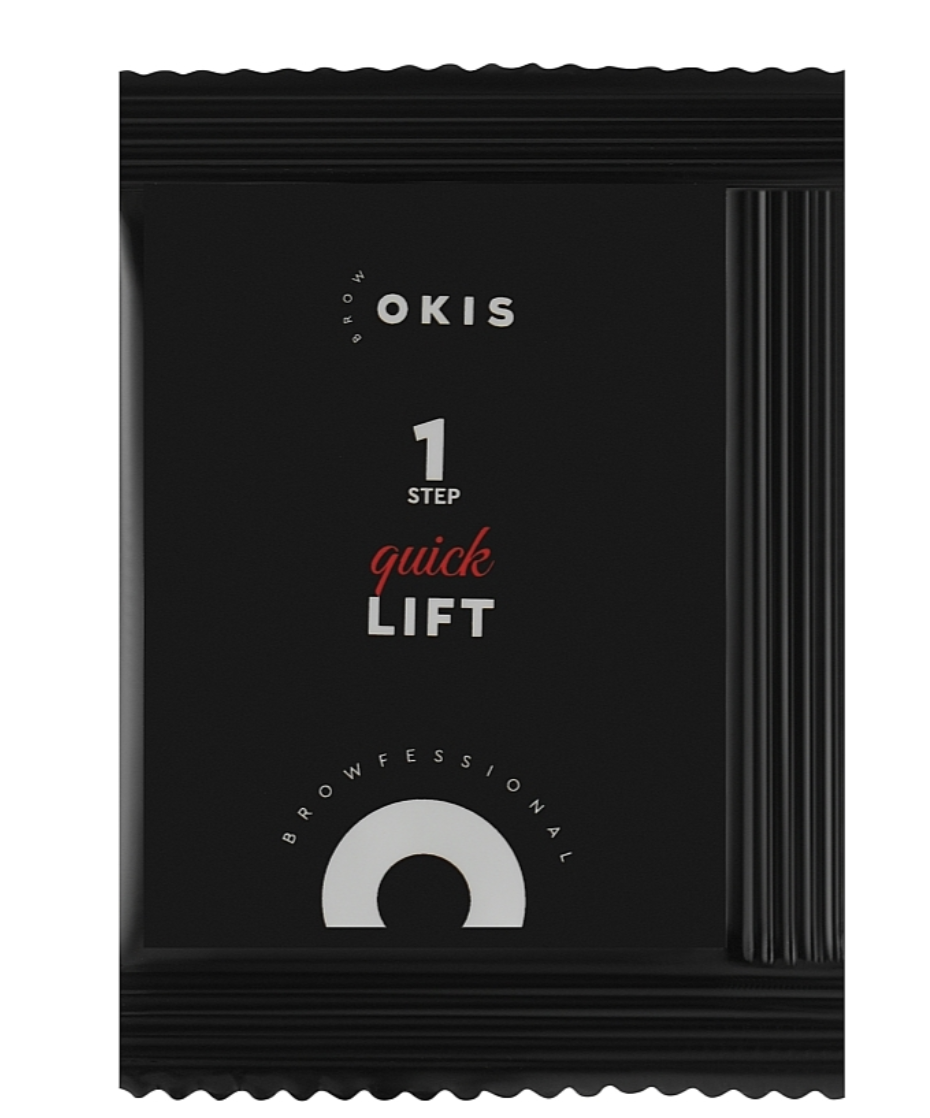 Склад для ламінування брів і вій 1 Lift Quick OKIS BROW LAMI 3 мл Україна