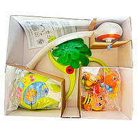 Музична карусель мобіль на ліжечко 3в1 підвіски музика світло Limo Toy 3в1 уп 42*34*13см (818), фото 4