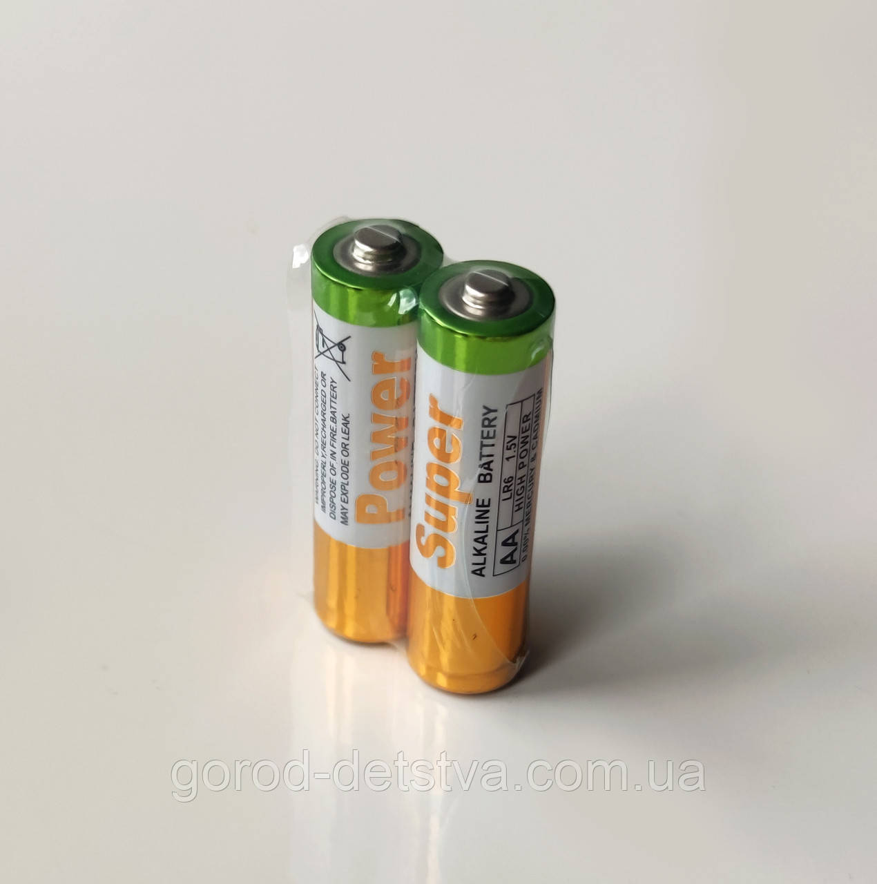 Батарейки АА 1,5V "Super" Alcaline пальчикові 2 шт