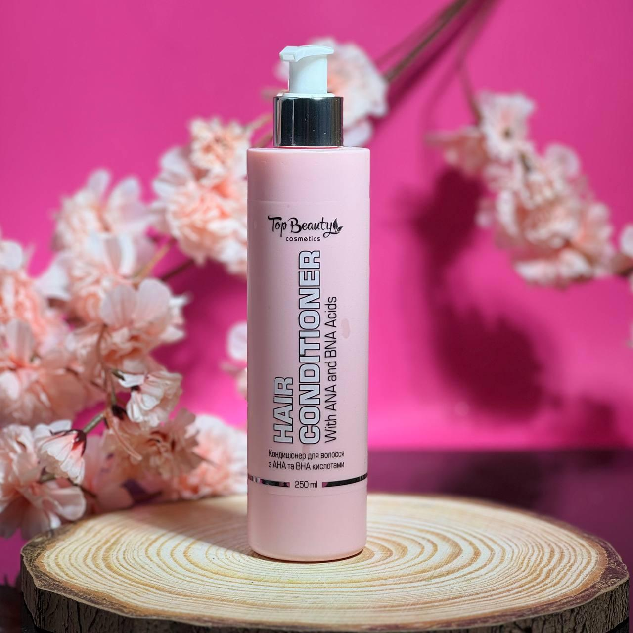 Кондиціонер для волосся AHA и BHA кислотами Top beauty 250мл
