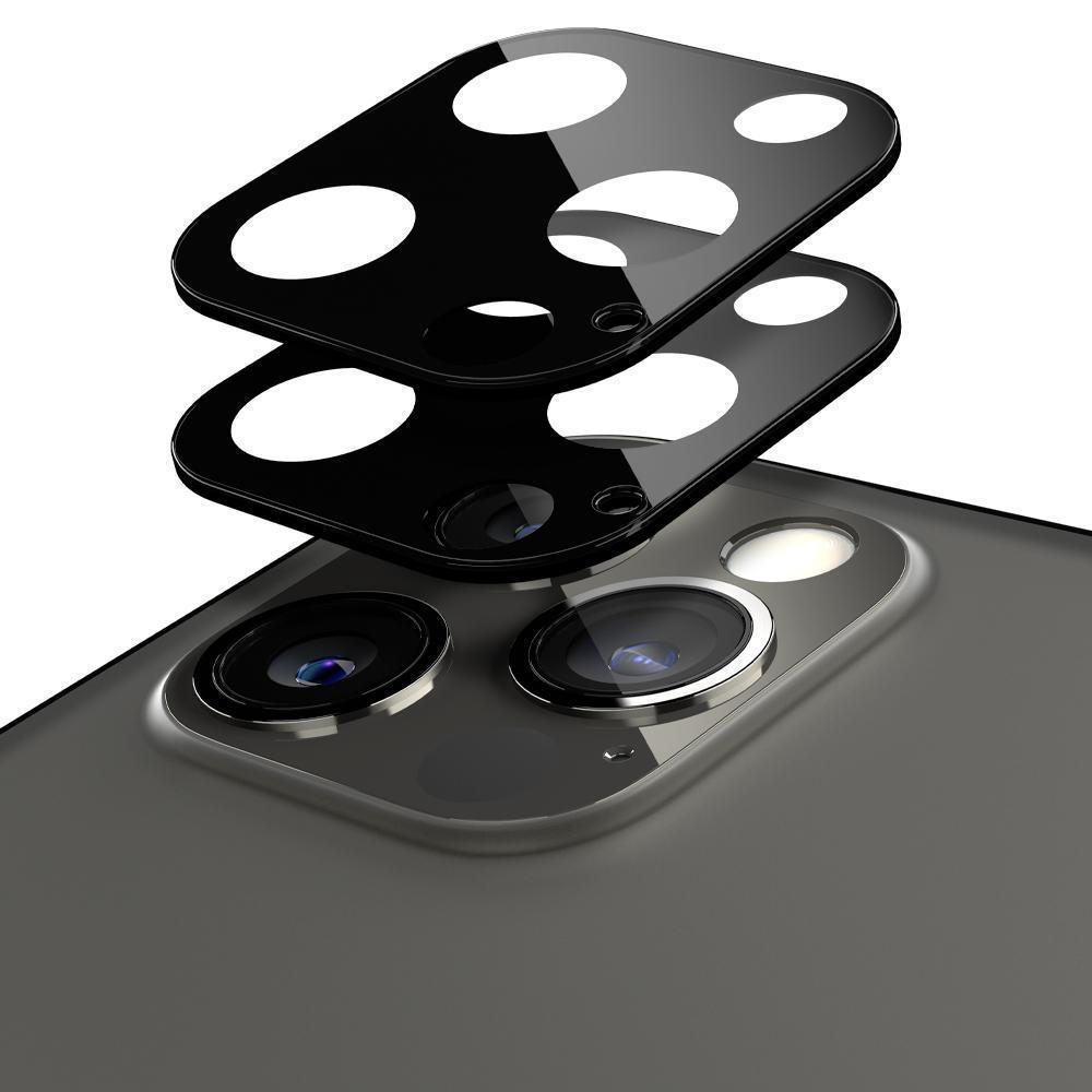 Скло на камеру Caseology Camera Lens Protector 2-Pack для iPhone 12 Pro Black (AGL01809)