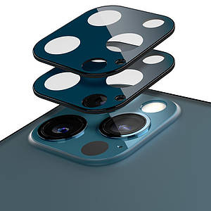 Скло на камеру Caseology Camera Lens Protector 2-Pack для iPhone 12 Pro Max Paсific Blue (AGL02564)