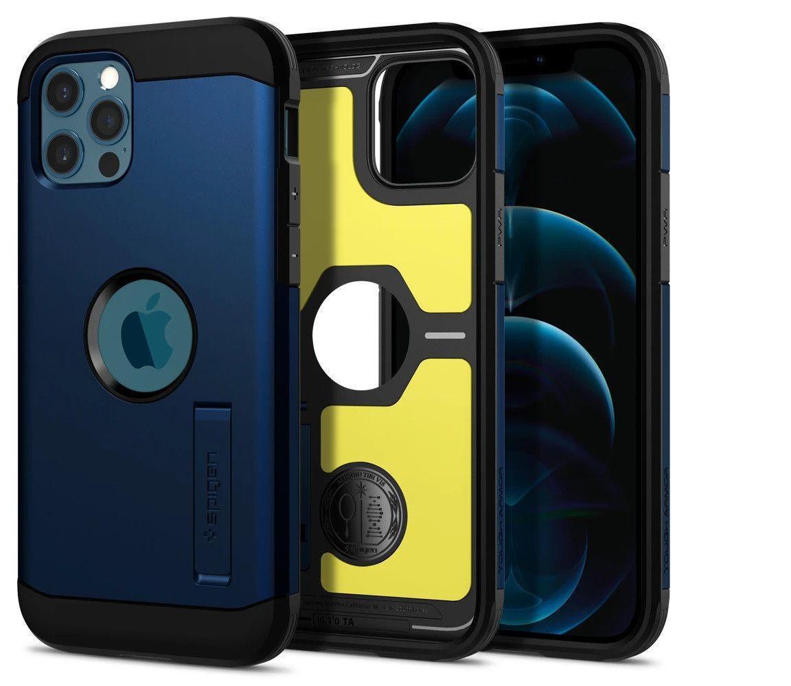 Чохол Spigen Tough Armor для iPhone 12 / 12 Pro Navy Blue (ACS02298)
