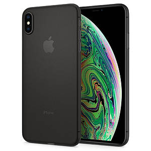 Чохол Spigen AirSkin для iPhone XS Black Max (065CS24830)