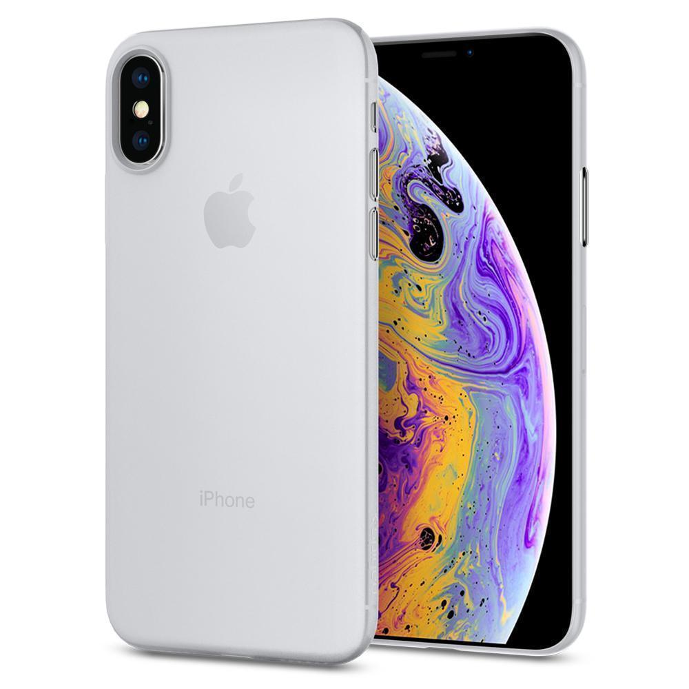 Чохол Spigen AirSkin для iPhone XS/X Soft Clear (063CS24909), фото 1