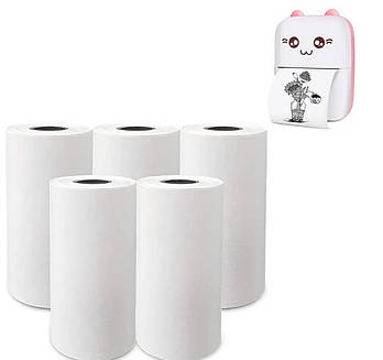 Самоклеючий папір для портативного термопринтера Bambi Cat Mini printer 1 рулон Лучшая цена