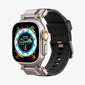 Ремінець Spigen DuraPro Armor до Apple Watch 3/4/5/6/SE/7/8/9/10/Ultra 42/44/45/46/49mm Black (AMP06065)