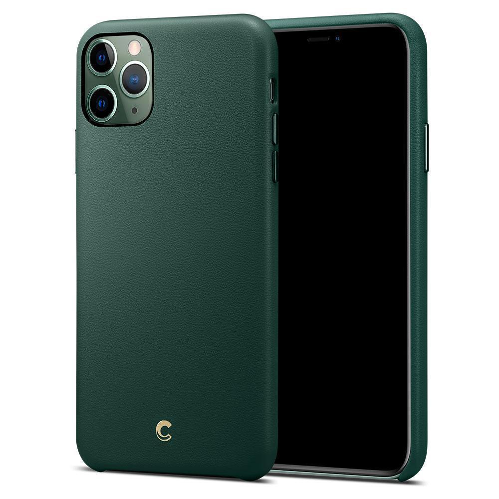Чохол Spigen Ciel Basic Leather для iPhone 11 Pro Forest Green (077CS27270), фото 1