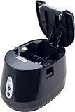 Принтер етикеток Xprinter XP-237B і чеків USB чорний, фото 6