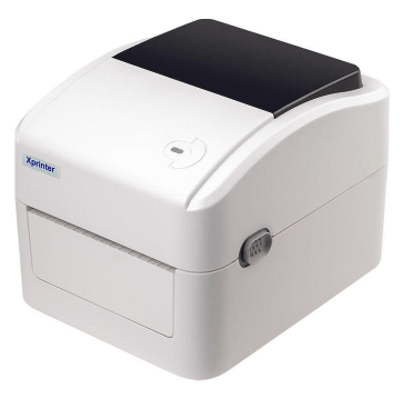 Принтер етикеток Xprinter XP-420B Cloud USB + WI-FI білий