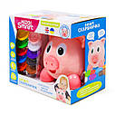 Інтерактивна двомовна іграшка Smart-Скарбничка Свинка Kiddi Smart 208441, фото 2