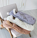 Зимовий конверт на виписку зимовий чохол у коляску конверт-чохол для новонародженого, фото 2