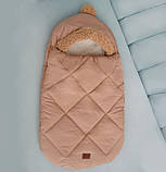 Зимовий конверт на виписку зимовий чохол у коляску конверт-чохол для новонародженого, фото 7