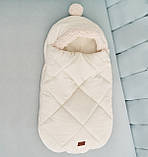 Зимовий конверт на виписку зимовий чохол у коляску конверт-чохол для новонародженого, фото 9
