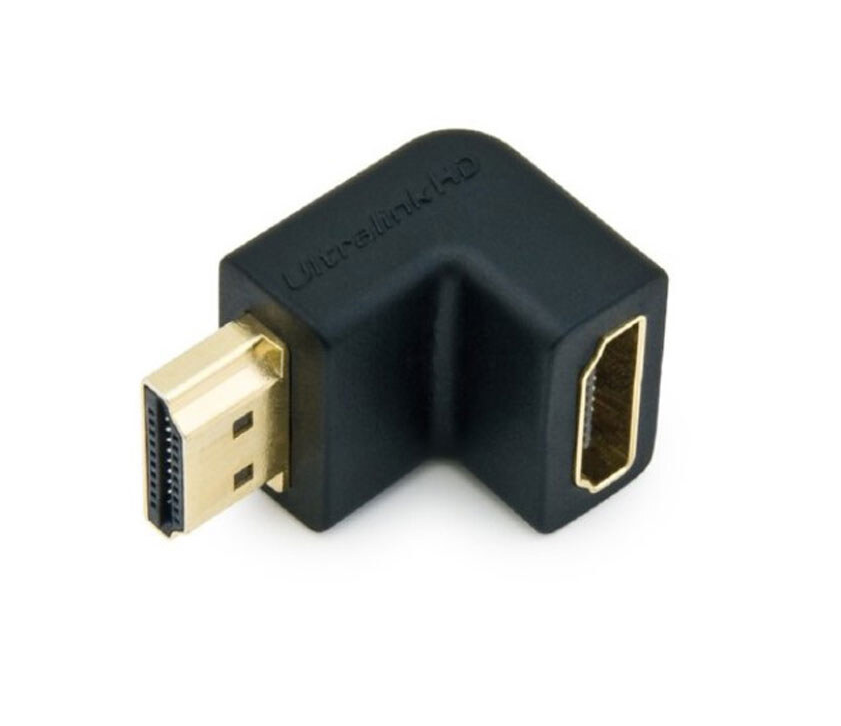 Адаптер (перехідник) HDMI F/HDMI M L, Арт.55570