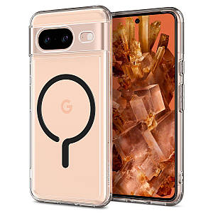 Чохол Spigen Ultra Hybrid Metal Ring MagFit до Google Pixel 8 Black (ACS06281)