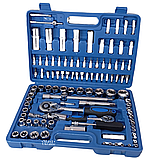 Набір інструментів (головок та ключів) із хромованадієвої сталі 108 елементів STM-108, фото 9