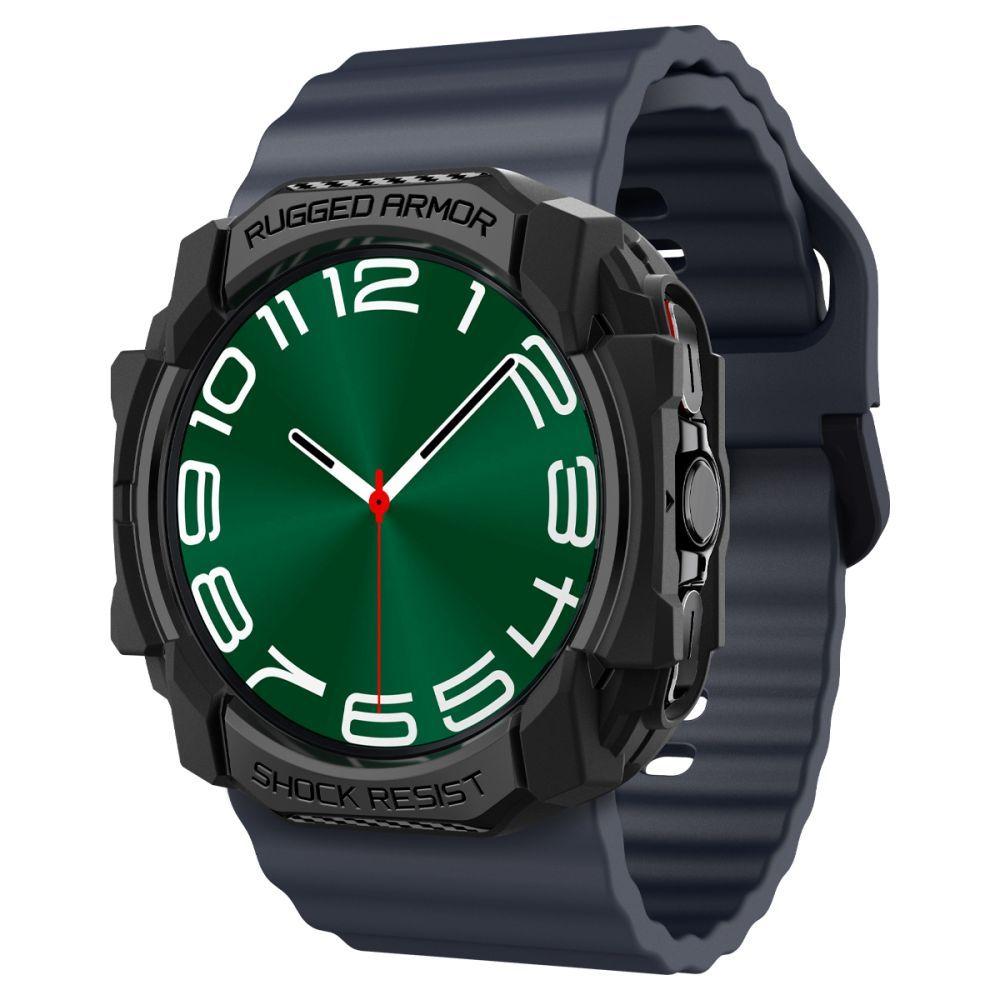Чохол Spigen Rugged Armor до Galaxy Watch Ultra 47mm Matte Black (ACS08426)