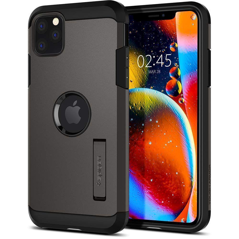 Чохол Spigen Tough Armor для iPhone 11 Pro Max Gunmetal (075CS27141)