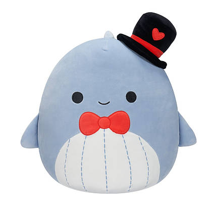 М'яка іграшка SQUISHMALLOWS – СИНІЙ КИТ САМІР (30 cm), фото 1