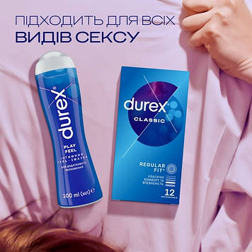 Інтимний гель-змазка Durex Play Feel для додаткового зволоження (лубрикант) 100 мл