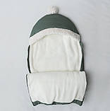 Зимовий конверт на виписку зимовий чохол у коляску конверт-чохол Iceberg Kid’s Fantasy для новонародженого, фото 3