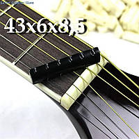 Порожок для акустичної гітари чорний (АБС-пластик) 43х6х8,5