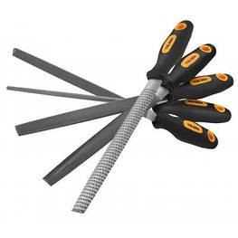 Напилок Tolsen 200 мм комплект 5 шт (32038) - оригінал