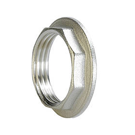 Контргайка з ребордою VLMZ 3/4″, нікель