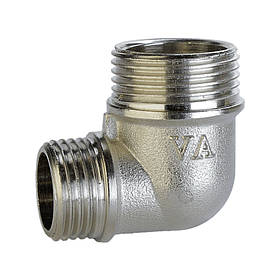 Коліно перехідне VLMZ 3/4"х1/2", зов., нікель
