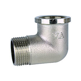 Кутник посилений VLMZ 3/4″, вн.-зов., нікель