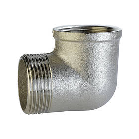 Кутник VLMZ 1 1/2″, вн.-зов., нікель