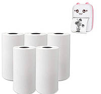 Бумага для Портативного термопринтера Bambi Cat Mini printer 1 рулон YU227