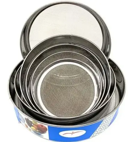 Набір сито для борошна Round Strainer, сита різного діаметра 6 шт. для просіювання YU227, фото 1