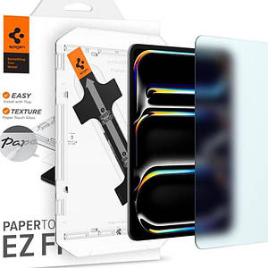 Захисне скло Spigen Paper Touch EZ Fit до iPad Pro 11'' (2024) Matte Clear (AGL07789)