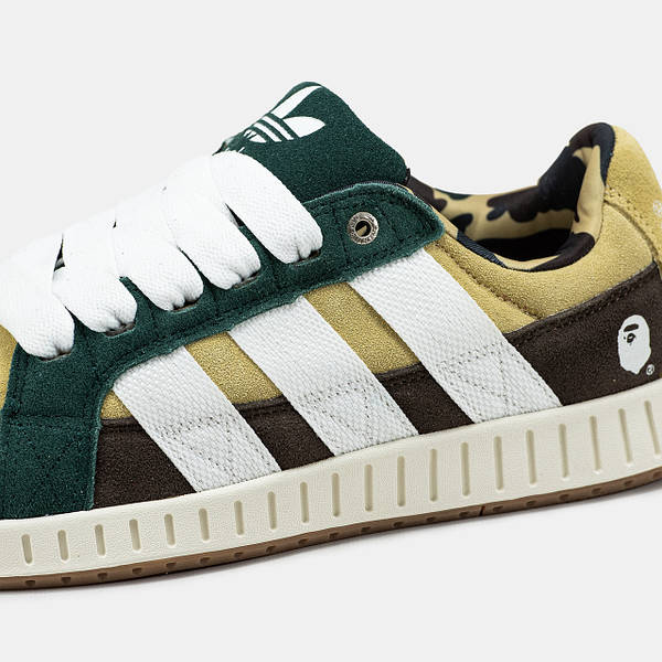 Adidas LWST x Bape Yellow Brown Green Krosonavtik 2315364227