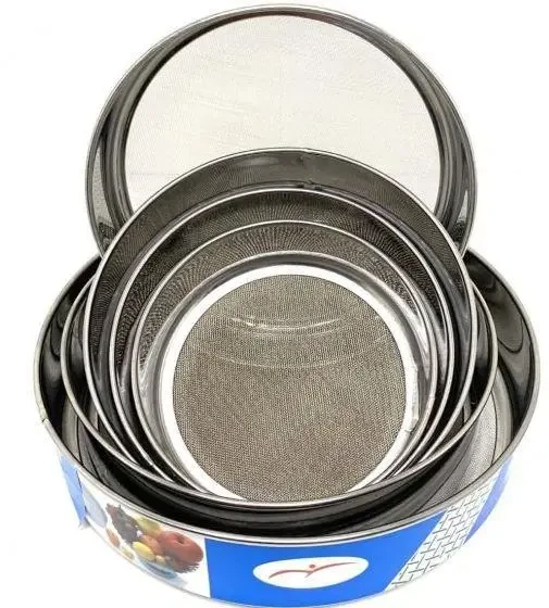 Набір сито для борошна Round Strainer, сита різного діаметра 6 шт. для просіювання SV227