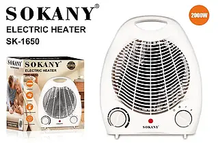 Тепловентилятор дуйка SOKANY SK-1650 YU227