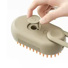 Щітка гребінець із парою для котів і собак Steamy Brush YU227, фото 4