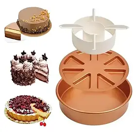 Багатофункціональна форма для випікання Copper Chef Perfect Cake Pan SV227