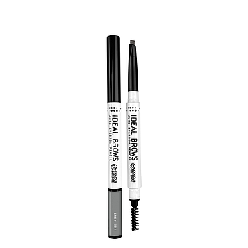 Олівець для брів зі щіточкою Colour Intense Profi Touch Eyebrow Pencil EB19 № 304 Dark Grey Сірий