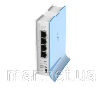 MikroTik hAP liteTC (RB941-2nD-TC) 2.4GHz Wi-Fi точка доступу з 4-портами Ethernet для домашнього використання