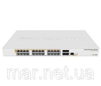 MikroTik CRS328-24P-4S+RM 24-портовий керований PoE