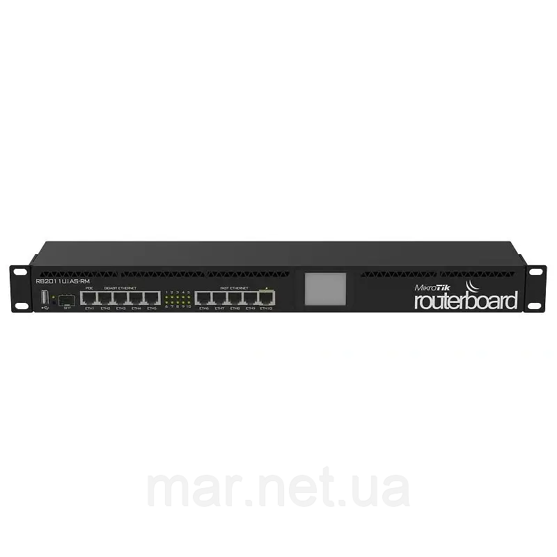 MikroTik RB2011UiAS-RM маршрутизатор