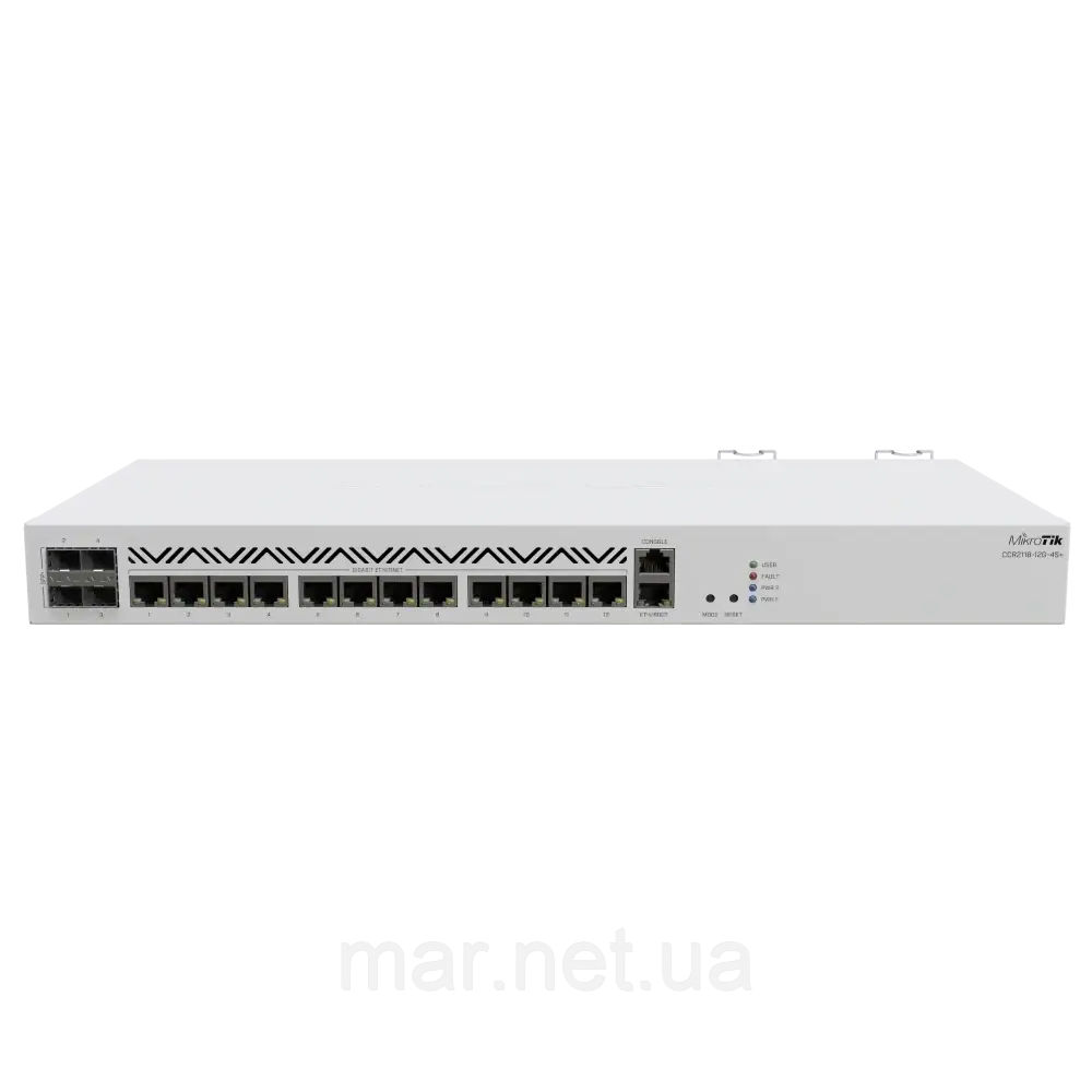 MikroTik CCR2116-12G-4S+ 16-портовий маршрутизатор