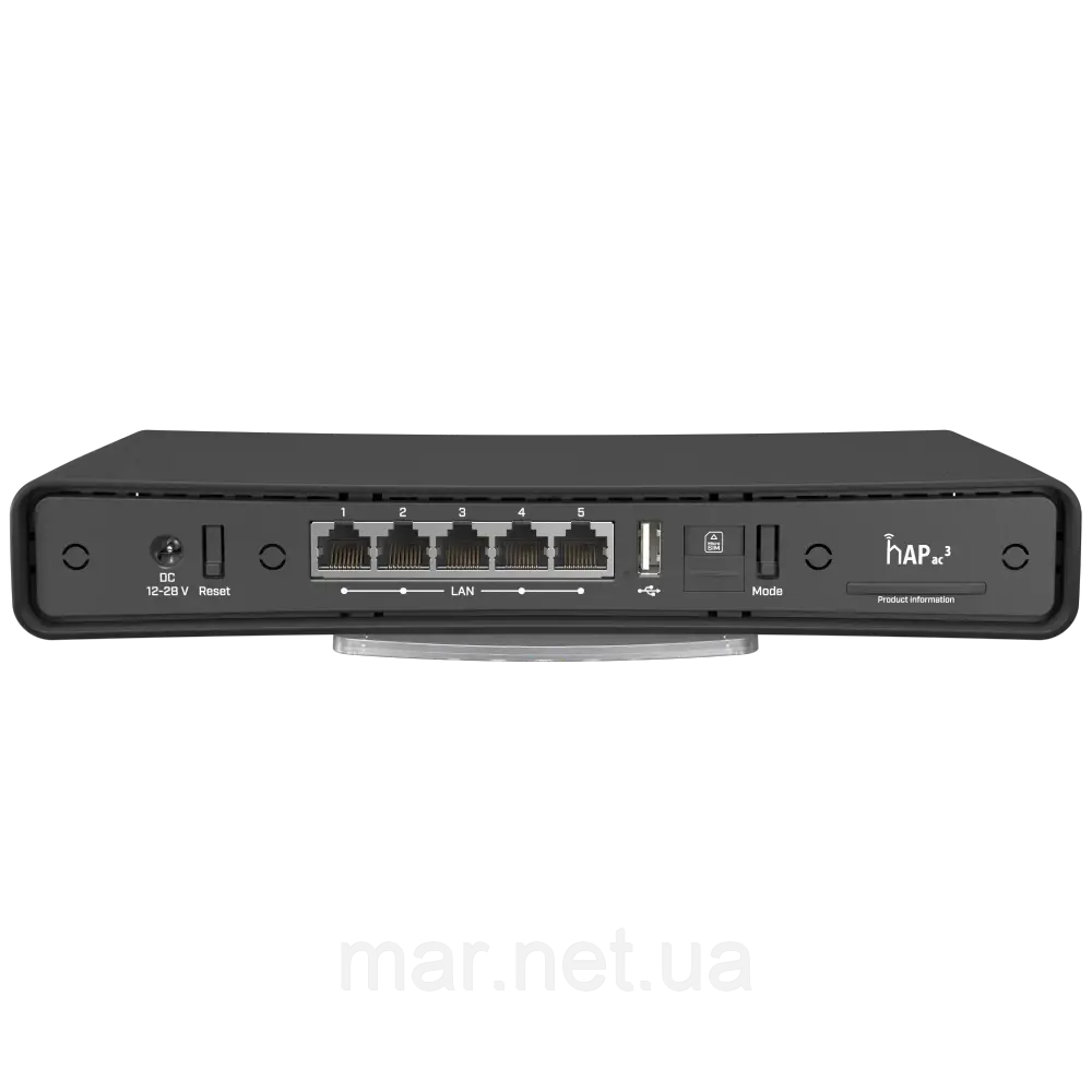 Mikrotik RBD53GR-5HacD2HnD&R11e-LTE6 hAP ac3 LTE6 kit Бездротовий дводіапазонний маршрутизатор із підтримкою LTE